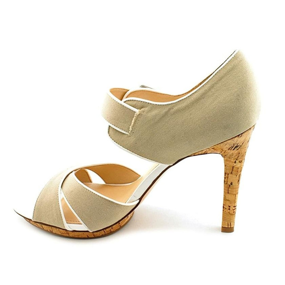 Marc Fisher Open Toe Platform Heel EUC - Picture 4 of 8